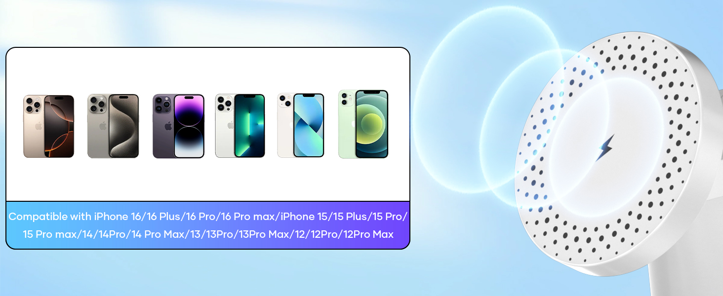 Зарядна станція Mag-Safe 3-в-1: для iPhone, Apple Watch, AirPods (біла)