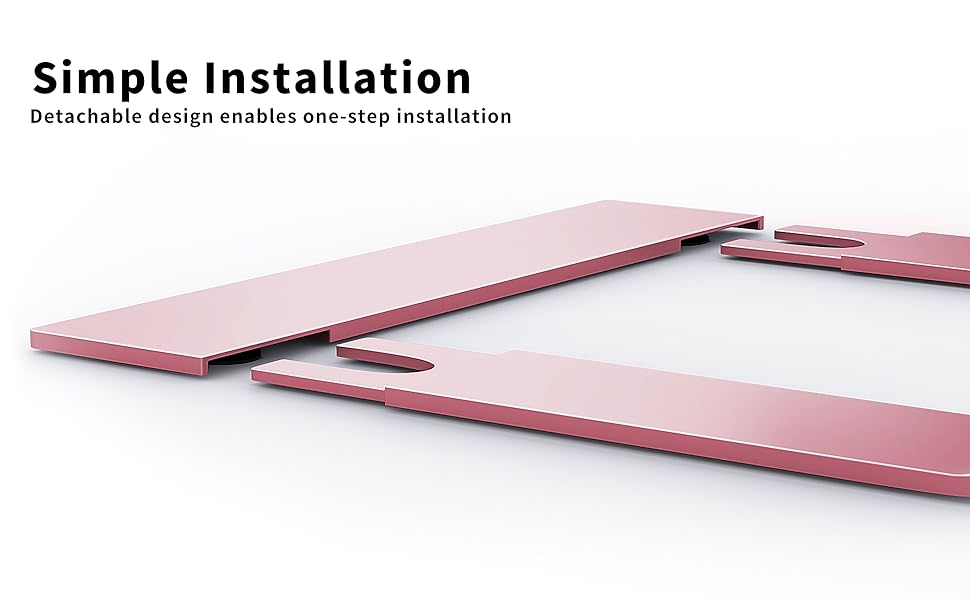 Підставка для ноутбука Orionstar, ергономічна підставка для ноутбука на стіл, алюмінієва підставка з вентиляцією, сумісна з MacBook Air Pro Samsung Notebook 10-15.6 дюймів, сіра (рожеве золото)