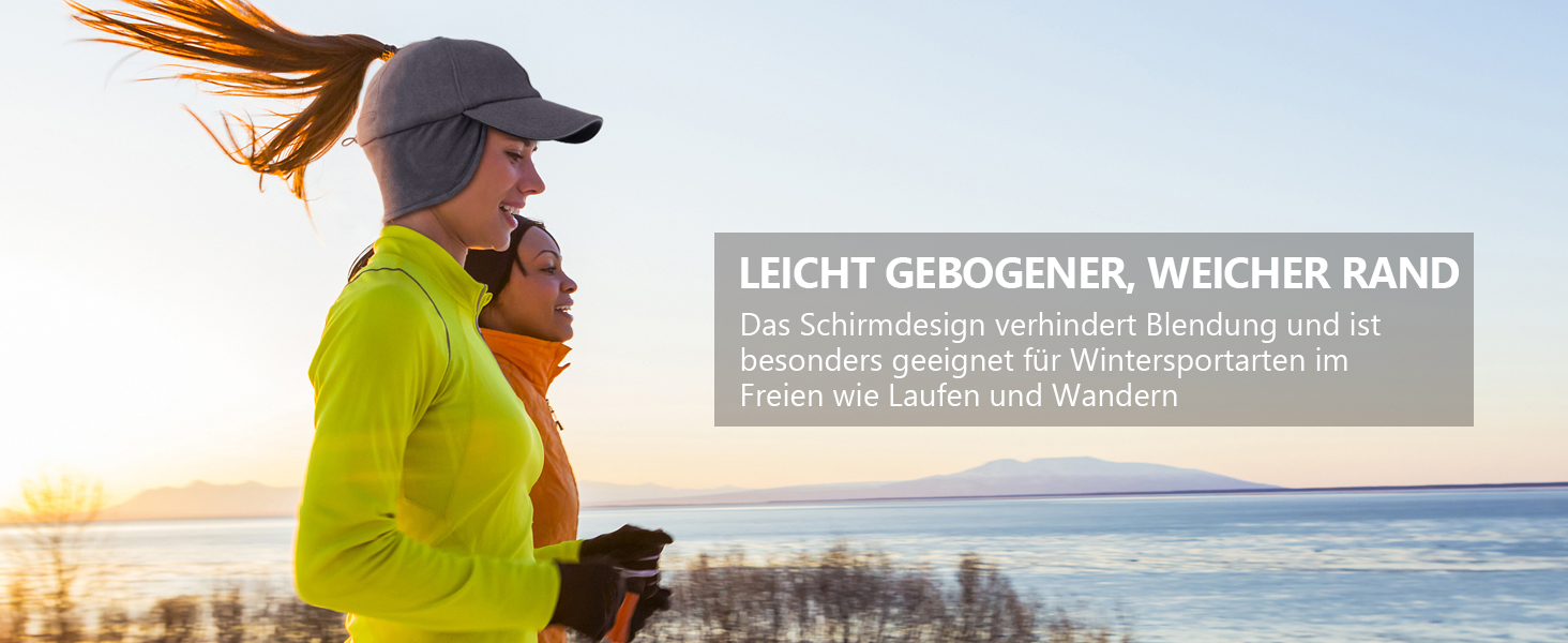 Флісова шапка-пончик GADIEMKENSD для жінок з відбиваючими елементами, регульованим козирком та нагрівачами для вух, 55-58, хакі