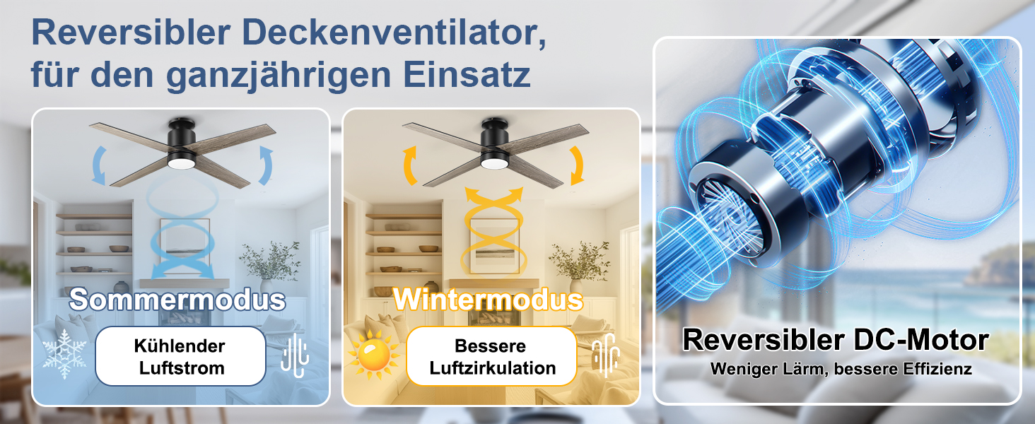 Стеляний вентилятор Ohniyou з підсвіткою та пультом керування – 96,5 см (38 дюймів). Тихий, регульований, для спальні, тераси, внутрішнього/зовнішнього використання (Чорний, сучасний)
