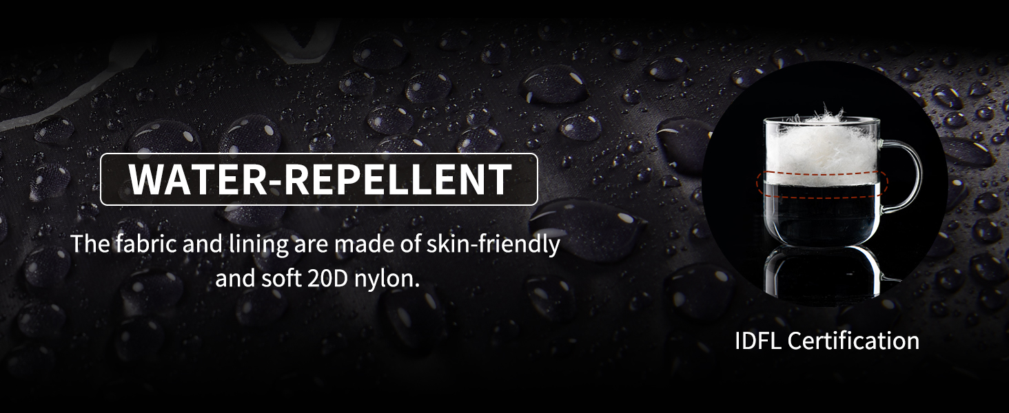 Спальний мішок Naturehike 4 сезони, чорний, для кемпінгу та подорожей