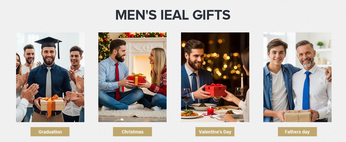 HISDERN Комплект краватки та нагрудного хустинки однотонний для весілля та свят, різні кольори, бургундський, універсальний розмір