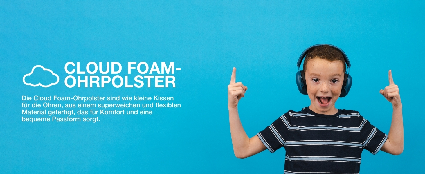 Навушники для дітей JLab JBuddies Protect, фіолетовий, захист від шуму 23dB