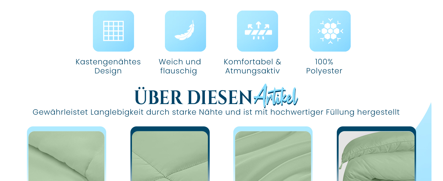 Ковдра Utopia Bedding, мікрофібра, білий (135 x 200 см)