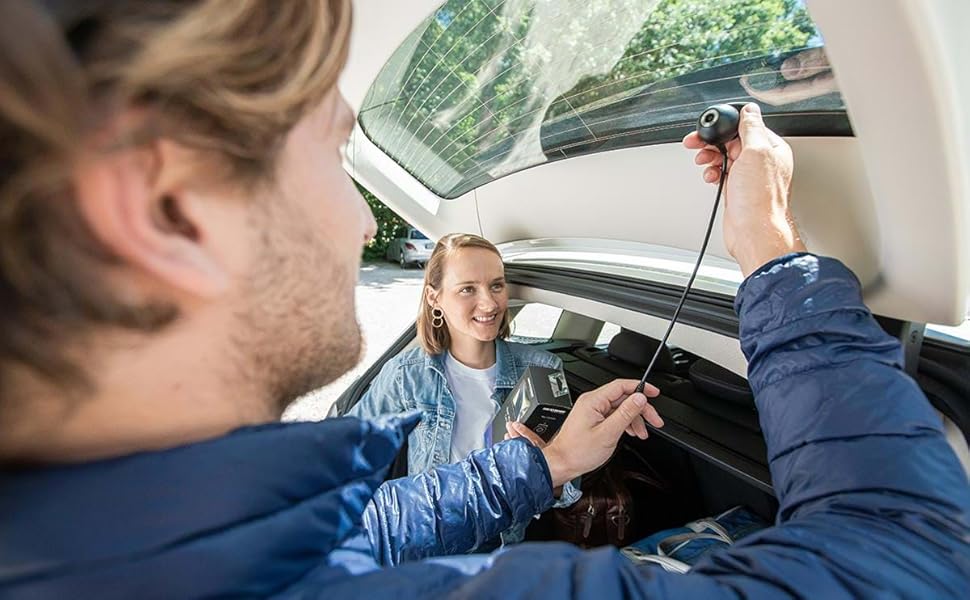 Nextbase 245609 Задня камера відеореєстратора для 322GW, 422GW, 522GW, 622GW, HD, об'єктив 30° Tele, до 1080p 30 FPS, проста установка, під'єднання одним кліком, кабельне під'єднання