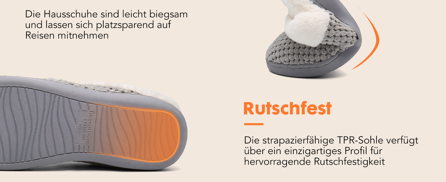 Тапочки зимові Mishansha для чоловіків та жінок, з підкладкою, теплі, з пам'яті ефекту, з плюшу, білі