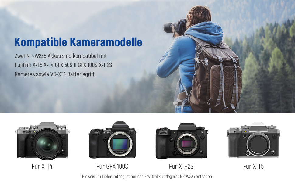 Запасний акумулятор та зарядний пристрій NEEWER для Canon EOS R7, R5, R6, 5D III, IV, 6D II, 7D II, 70D, 80D, 90D (2250mAh, 2 шт., LCD, USB-C)