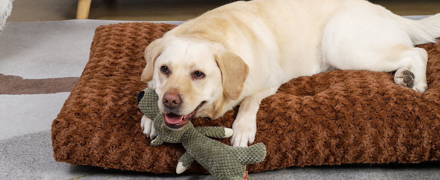 Килимок для собак KSIIA, великий, 90x60 см, антиковзаюча підставка, дихаючий, для великих та середніх собак, легко миється (темно-сірий)