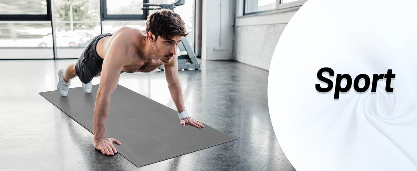 Набір рушників з мікрофібри GZXYA (3 шт.): великий (180x60 см) + 2 маленькі (80x40 см). Швидковисихаючі рушники для спорту та відпочинку. Темно-сірий колір.