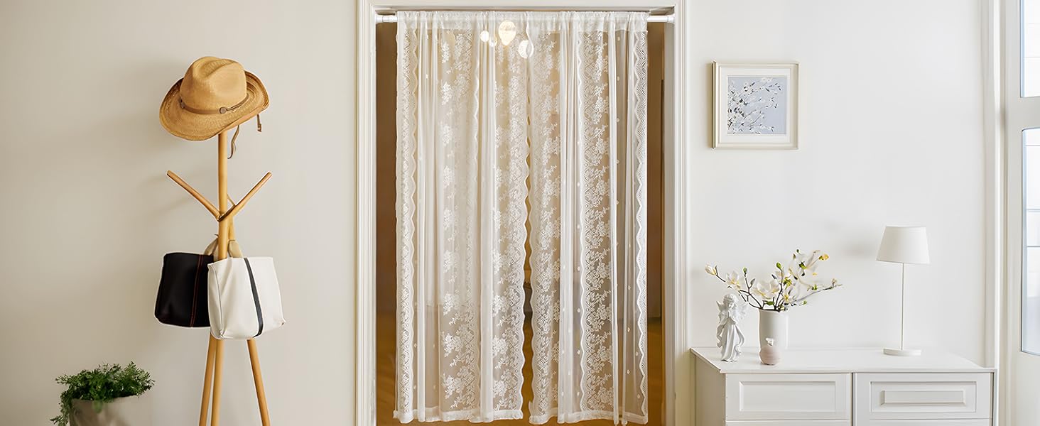 Штанга для карниза без свердління AIZESI 60-120 см, біла (телескопічна, 1 шт.)