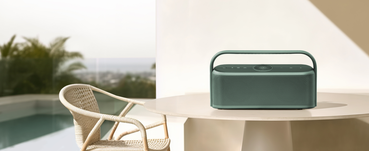 Soundcore Motion X600 – портативна Bluetooth колонка з Hi-Res Spatial Audio, 50W, IPX7, 12 годин, Pro EQ, AUX-IN (зелена)