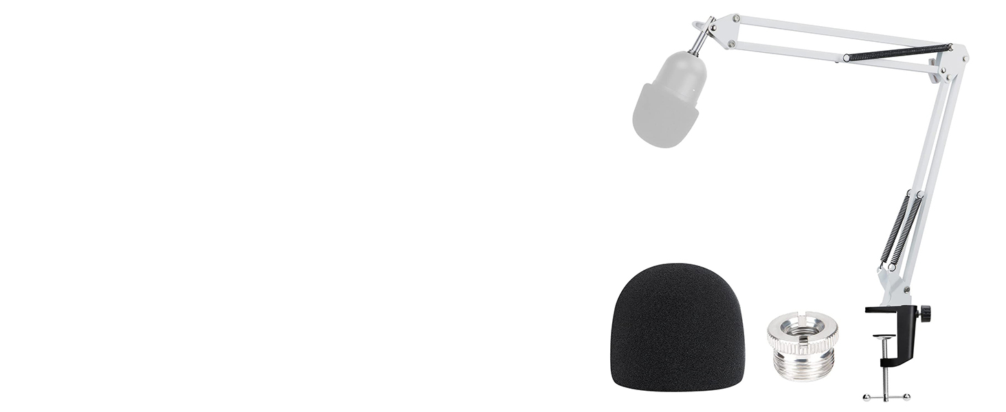 Кріплення для мікрофона YOUSHARES Razer Seiren Mini/V3 Mini – професійний тримач з вітрозахистом для геймінгу, стрімінгу та подкастингу