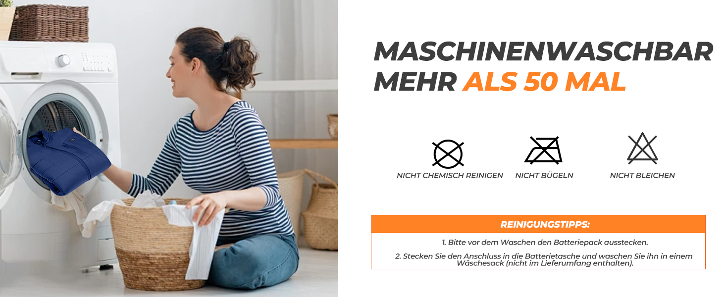 Обогреваемый жилет для мужчин с powerbank 16000mAh - 9 зон обігріву, 3 температурні режими, для активного відпочинку та велоспорту (синій, XL)