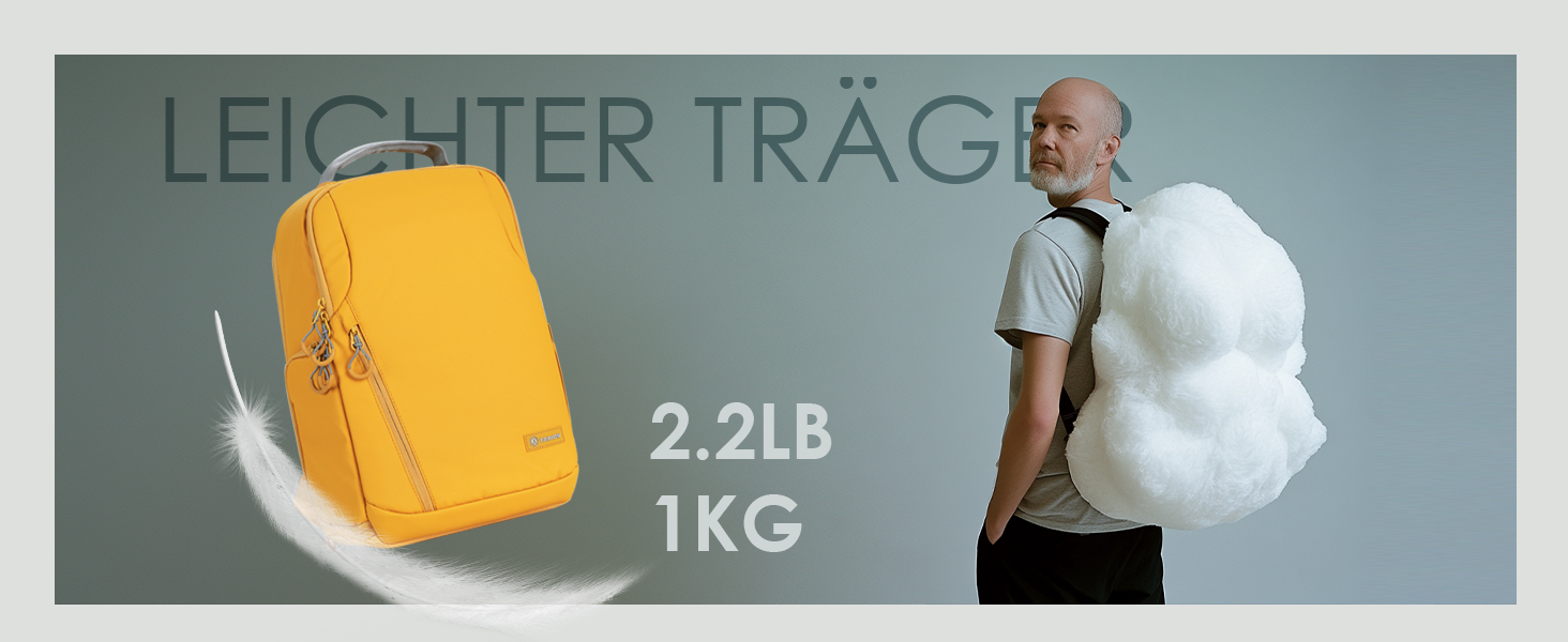 Рюкзак для фотокамери TARION: водонепроникний, з відділенням для ноутбука 14