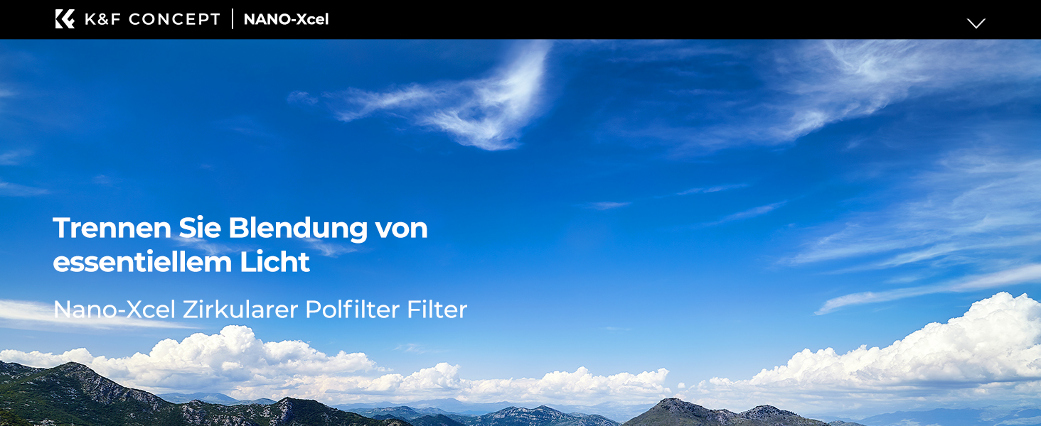 Поляризаційний фільтр K&F Concept 72mm CPL: глибокі кольори, захист від відблисків та подряпин (Nano-Xcel)