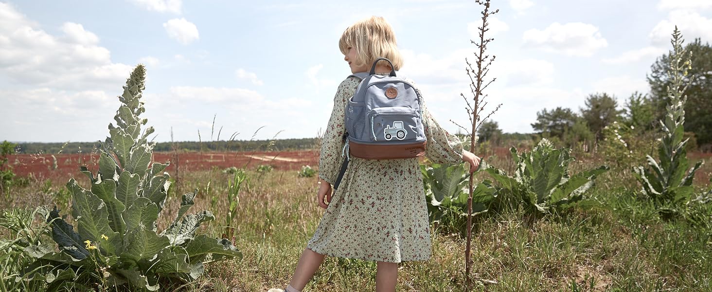 Дитячий рюкзак LÄSSIG Adventure Dragonfly з нагрудним ременем, 6,5L, від 3 років