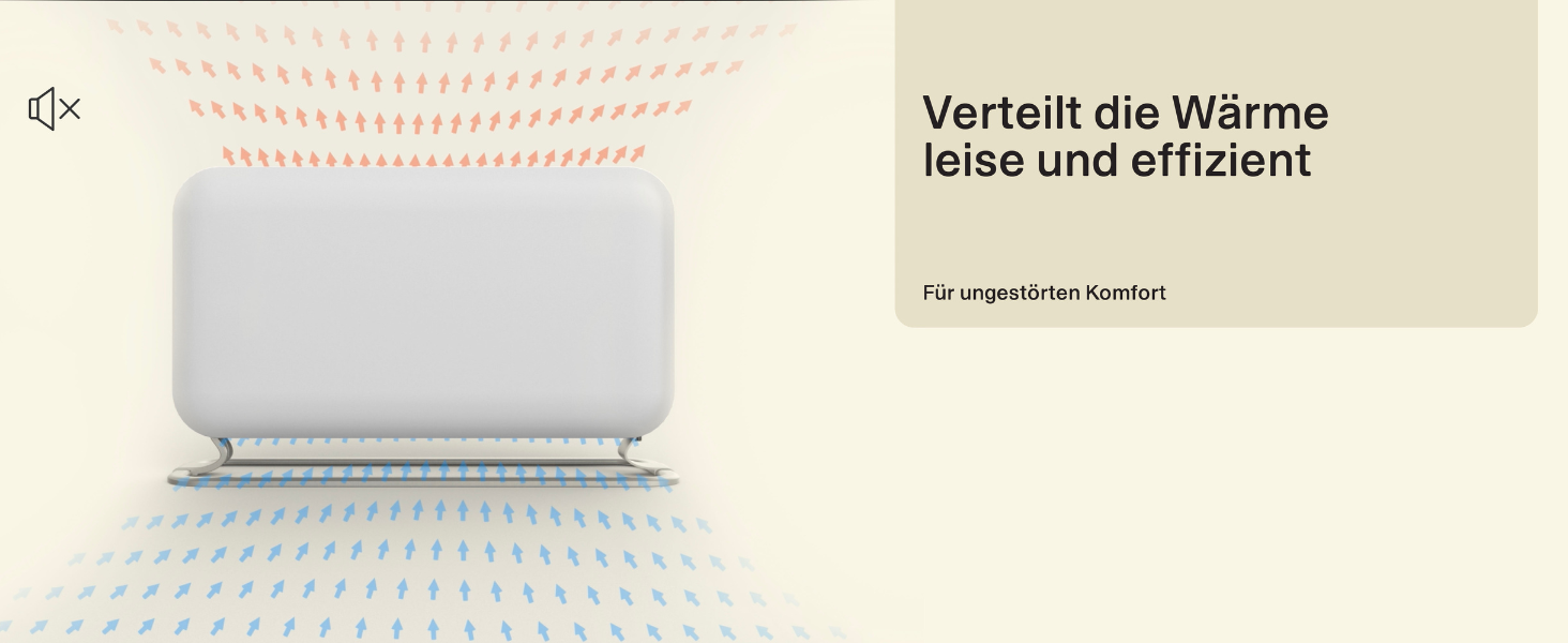 Електричний конвекторний обігрівач Mill MEC 2000W – 24-28 м², з термостатом, тихий, для дому