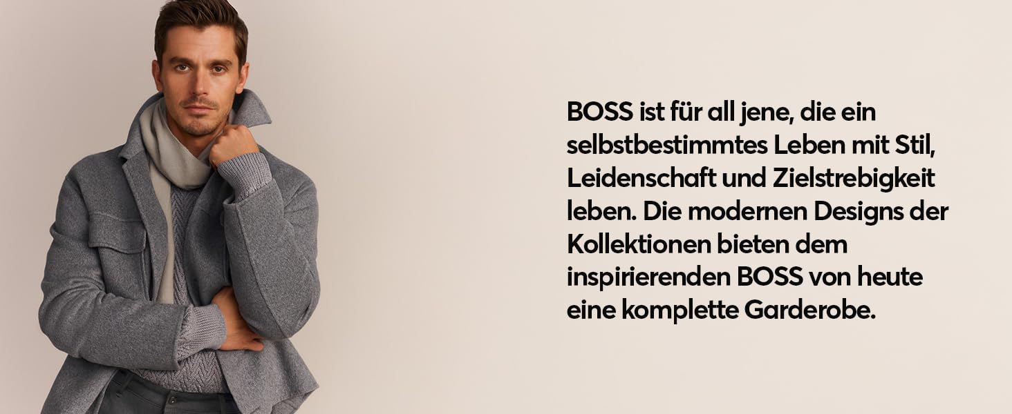 Чоловічий шкіряний ремінь BOSS Elio з логотипом, чорний