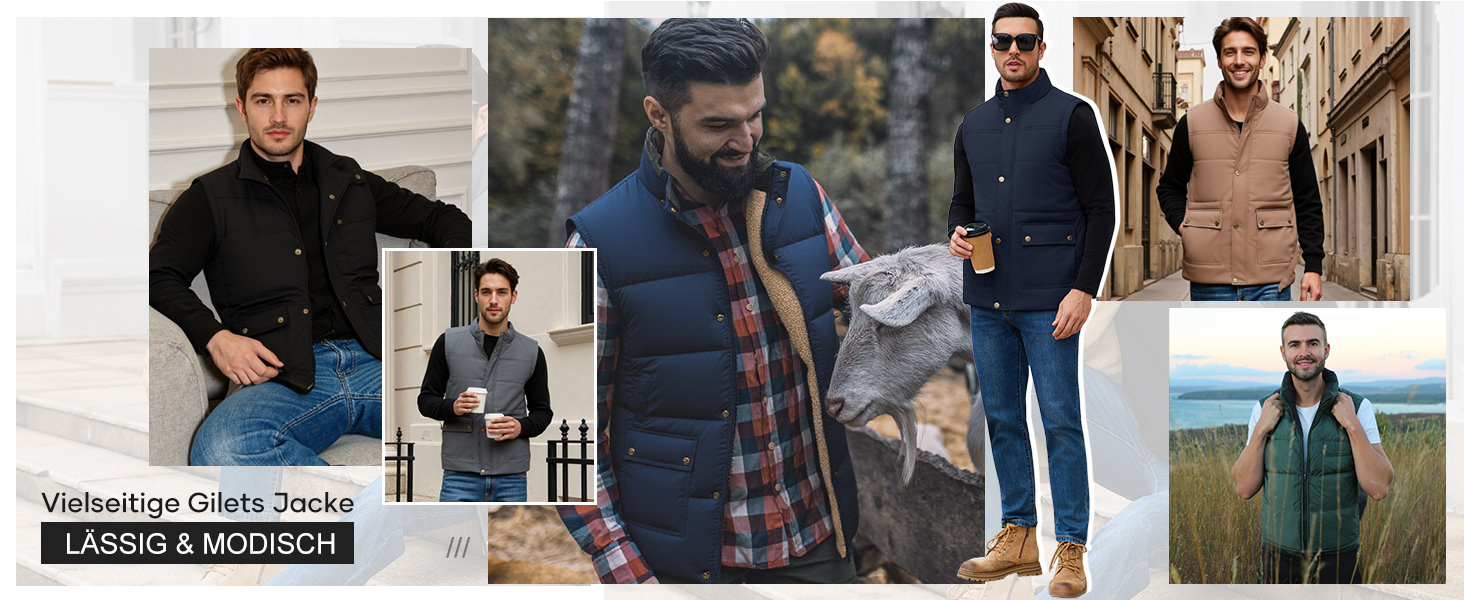 Чоловіча зимова жилетка Xnova з термопідкладкою Sherpa: тепла флісова жилетка, без рукавів, для полювання, роботи та активного відпочинку. Чорний колір, розмір M