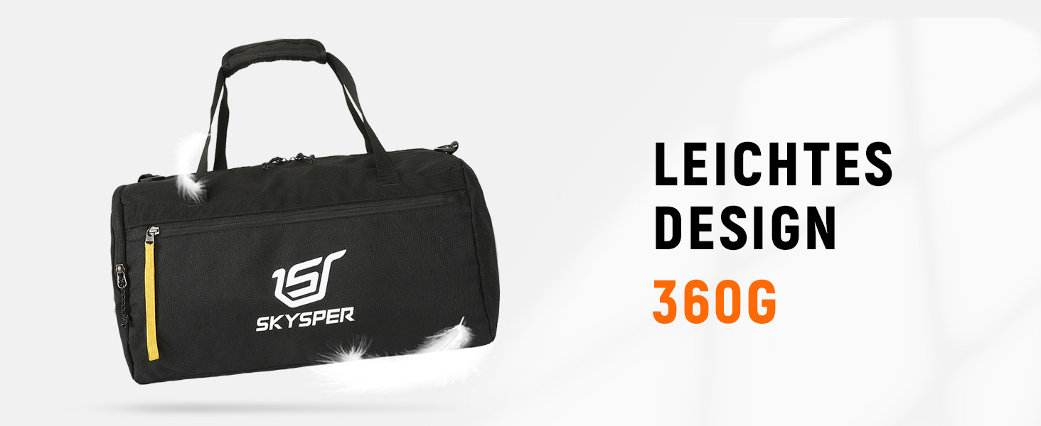 Дорожня спортивна сумка SKYSPER 30л для чоловіків і жінок, тренувальна, для подорожей, басейну, спортзалу