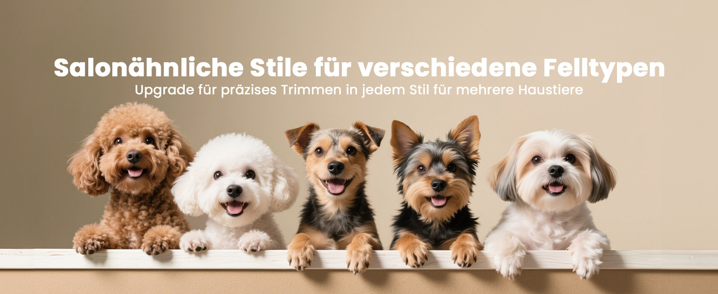 Машинка для стрижки собак Oneisall Leise Hundeschermaschine Upgrade Pro, професійна машинка для собак та котів, акумулятор 2000mAh, водонепроникна IPX7, для догляду за шерстю вдома