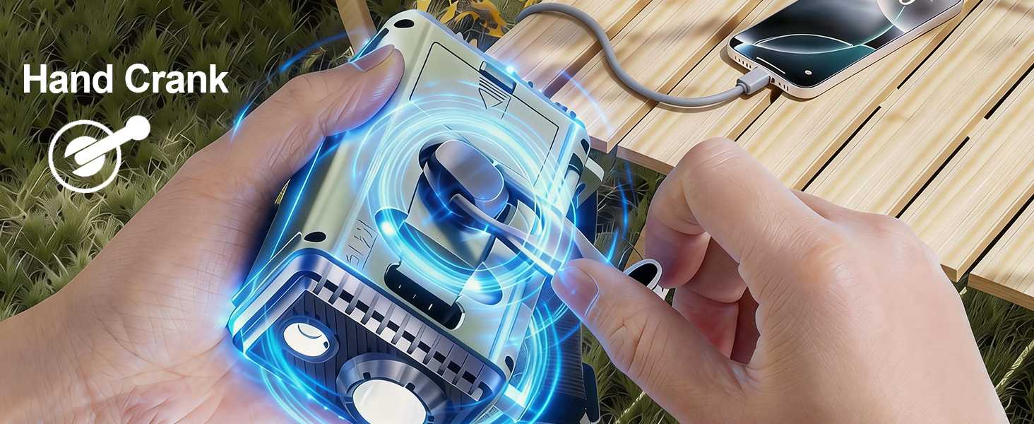 Сонячне радіо на ручку з Bluetooth, AM/FM/SW аварійне радіо з Powerbank 10000mAh, радіо на батарейках з SOS-сигналом, компас, LED-ліхтарик, лампа для читання, для відключення електроенергії, виживання, кемпінгу