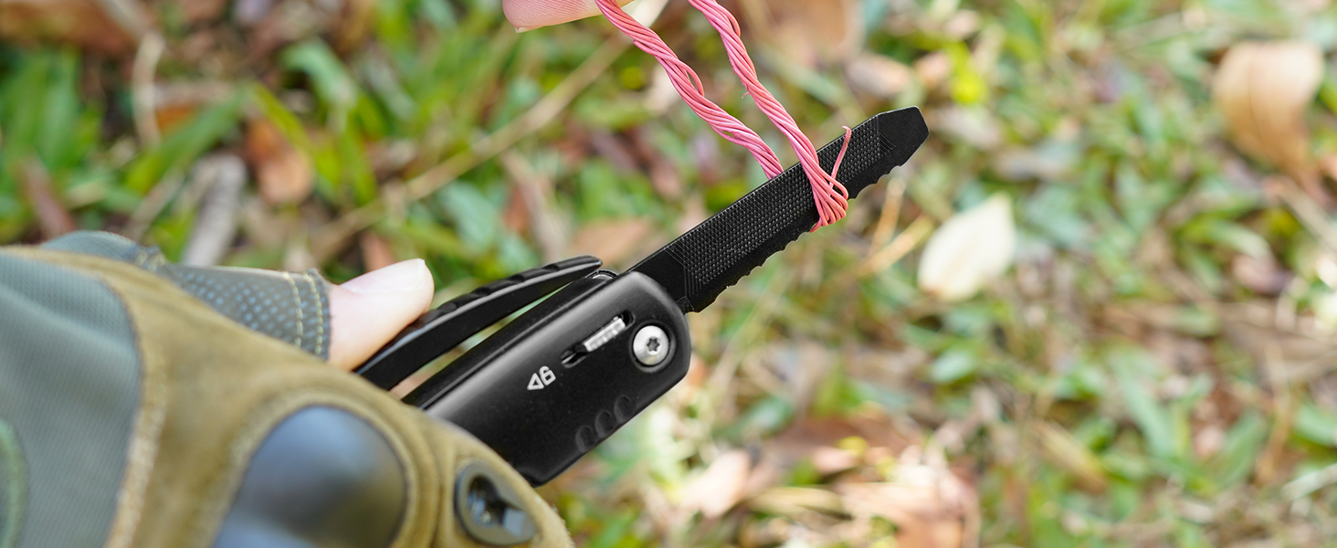 Мультитул BIBURY 12-в-1: молоток, інструменти для чоловіків, подарунок для тата, кемпінг, туризм, виживання