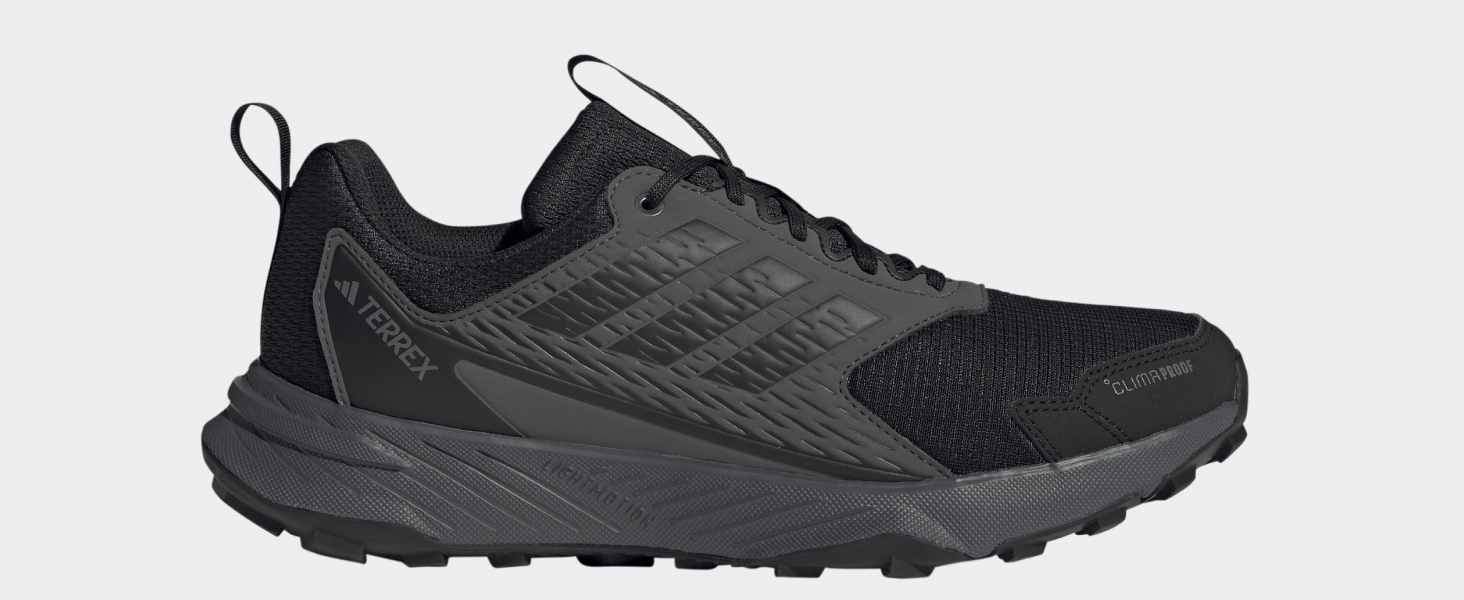 Жіночі трейлові кросівки adidas Terrex Tracefinder 2 Climaproof, 37 1/3 EU, чорний/сірий