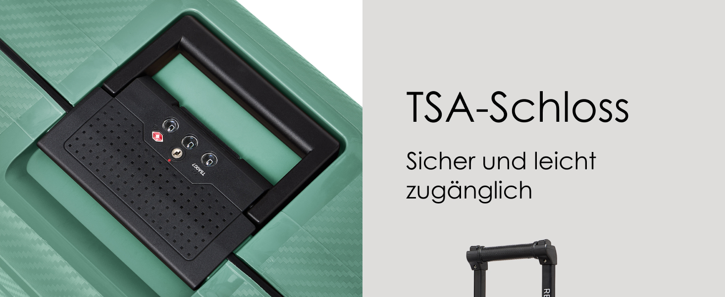 Набір валіз REDOLZ 3 шт. з жорстким корпусом | Система 3-х точкового замикання | З високоякісного поліпропілену | 4 подвійні колеса & TSA-замок | Для жінок та чоловіків (Essentials 15) (Колір: Бежевий, Розмір: M (65 см))