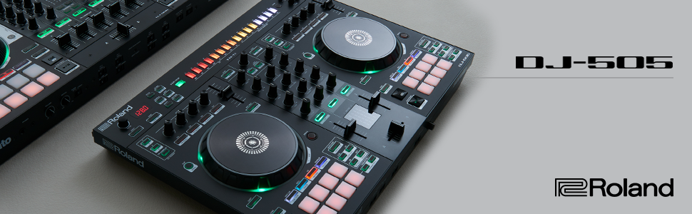 DJ контролер Roland DJ-505: 2-канальний контролер для Serato Intro з 4 деками, історія Roland Drum Machines