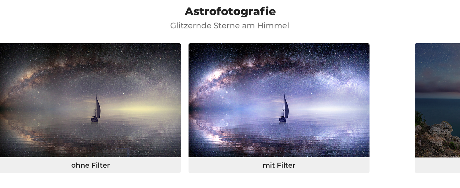 Фільтр K&F Concept Nano-X 82mm Natural Night Astroklar для нічної зйомки та астрофотографії