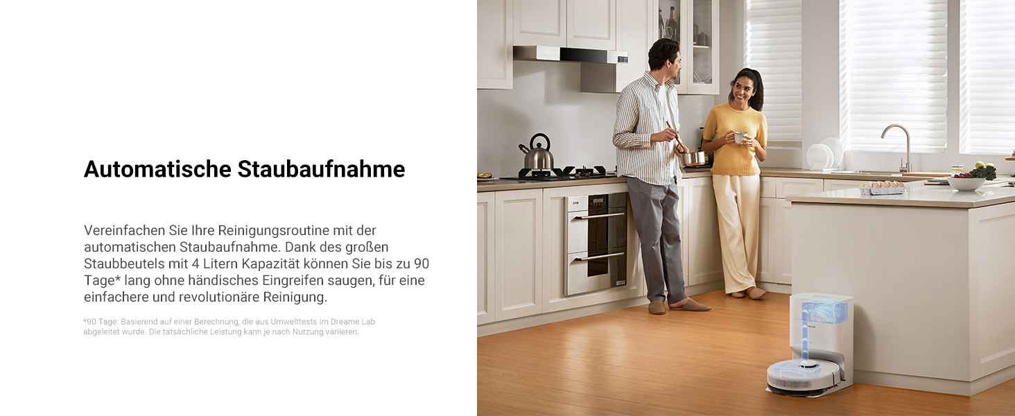 Робот-пилосос Dreame D10 Plus Gen 2 з функцією миття, автоматичним випорожненням, LiDAR-навігацією та потужністю всмоктування 6000 Pa