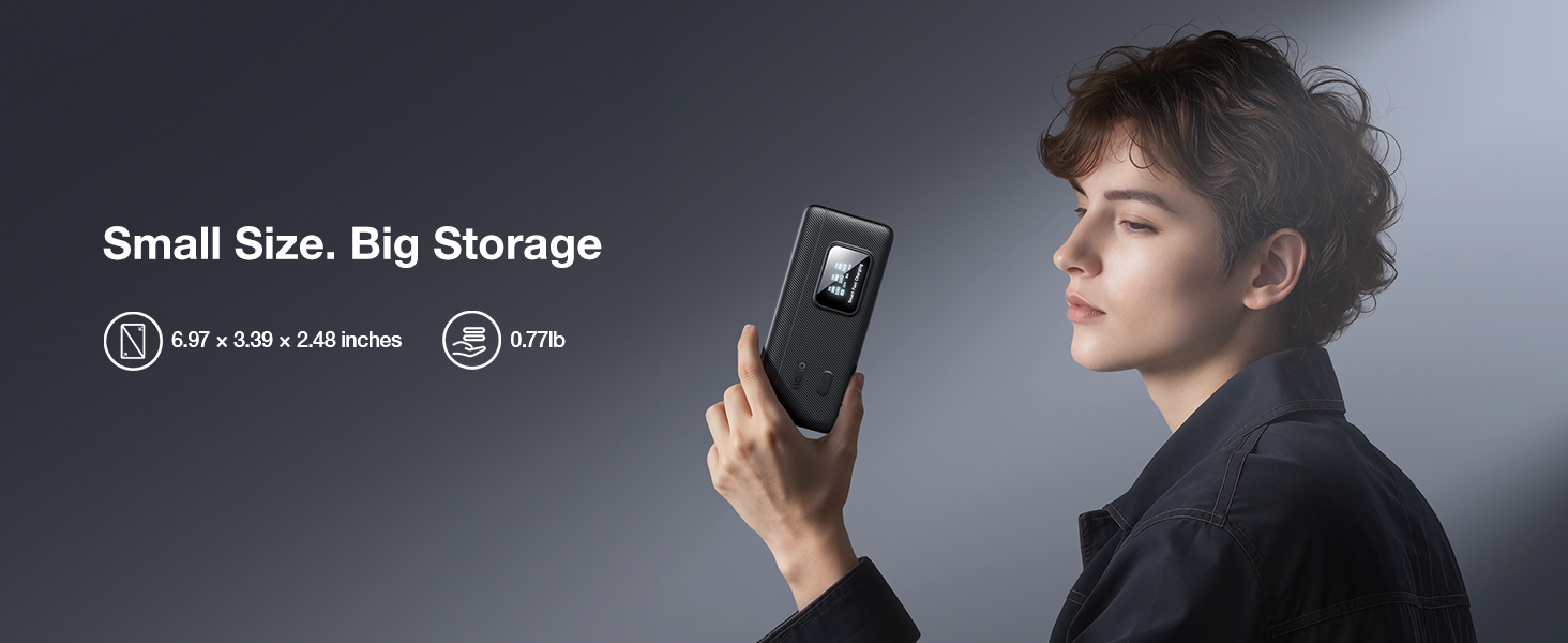 Зарядний пристрій llano AC3 30W та набір з 3-х акумуляторів 1950mAh для Insta360 Ace Pro 2 / Ace Pro, швидка зарядка PD, LED-індикація, кейс для зберігання