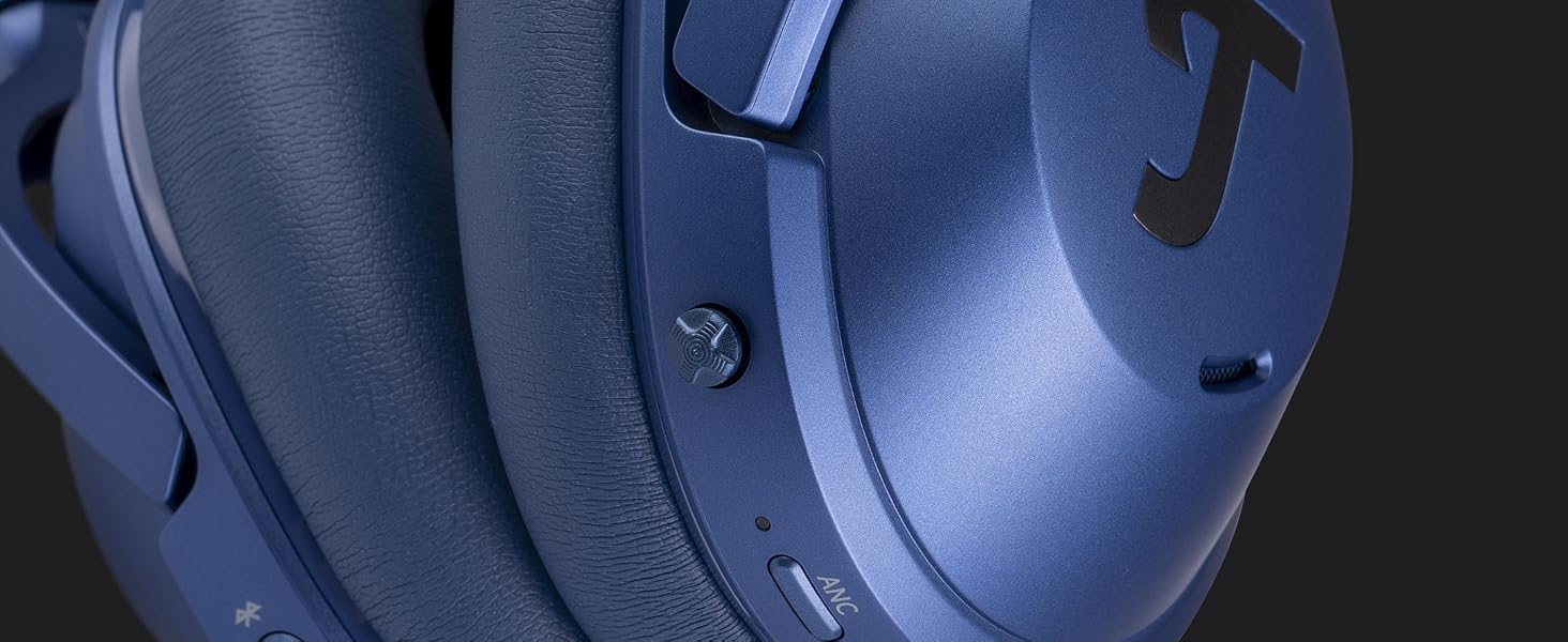 Бездротові Bluetooth-навушники Teufel REAL Blue NC 3 Over-Ear з активним шумопоглинанням (ANC), Steel Blue