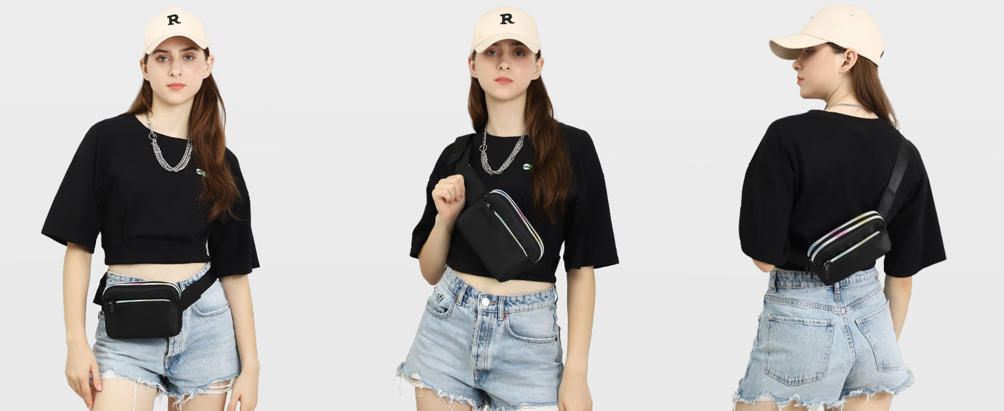 Поясна сумка TYNAT T201 сірого кольору, ультралегка, для туризму та спорту (чоловіча/жіноча)