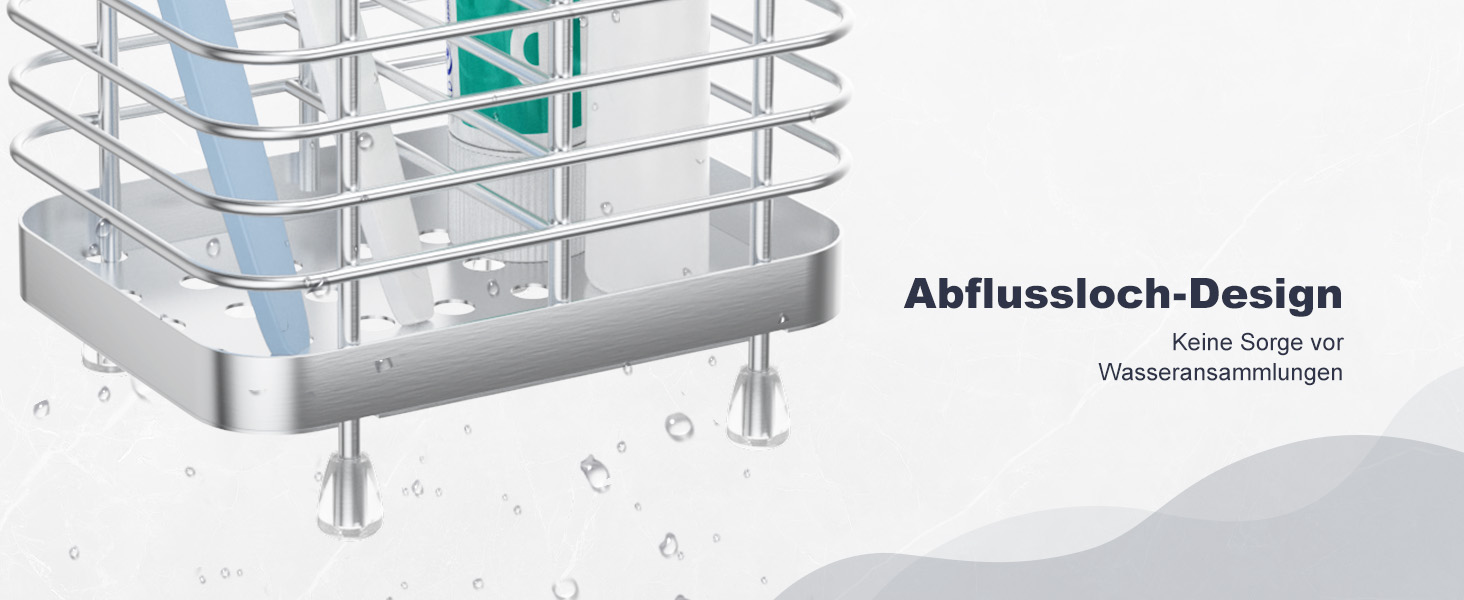 Підставка для зубних щіток Luxspire, електрична, з нержавіючої сталі, настінна без свердління, чорна, 2 слоти