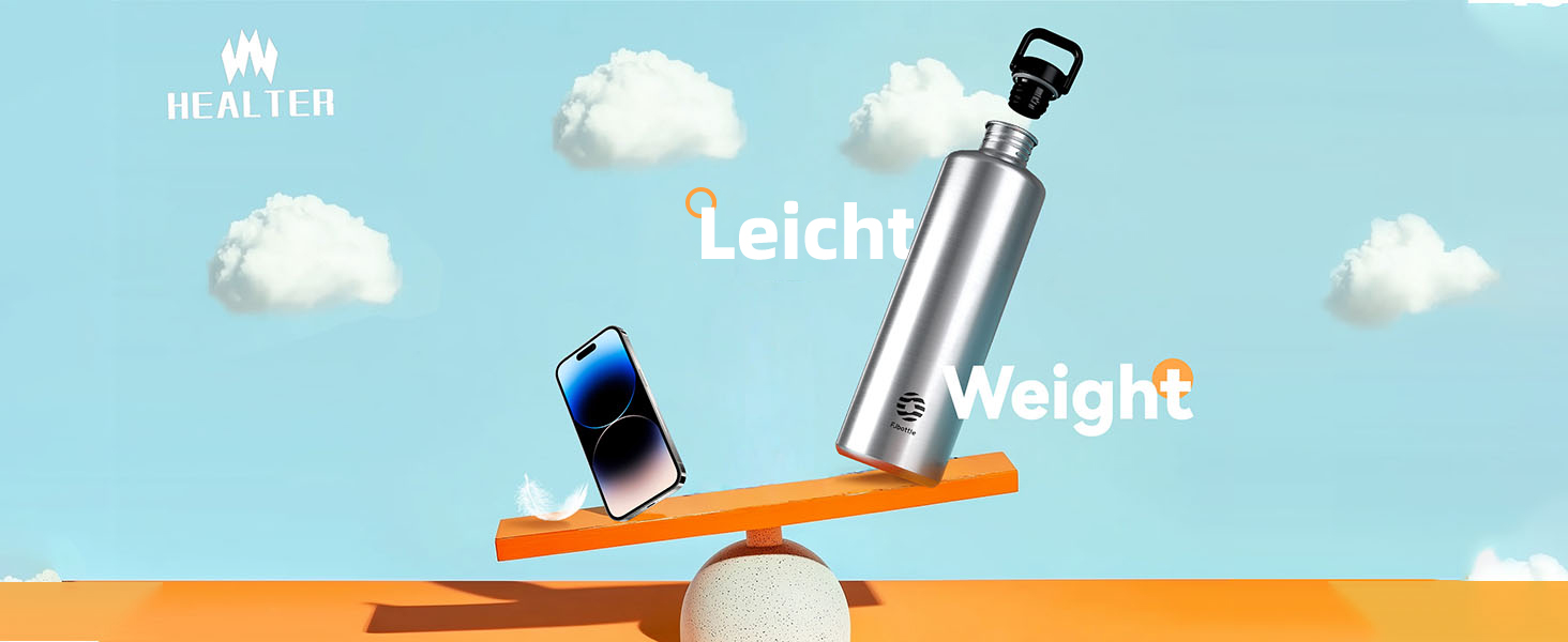 2L Stainless Steel Water Bottle | 2 Liter Single-Walled Water Canteen | Eco-Friendly Reusable Bottle | Plastic-Free and Leak-Proof Metal Water Bottle | 2l Eco Drinking Bottle, Green