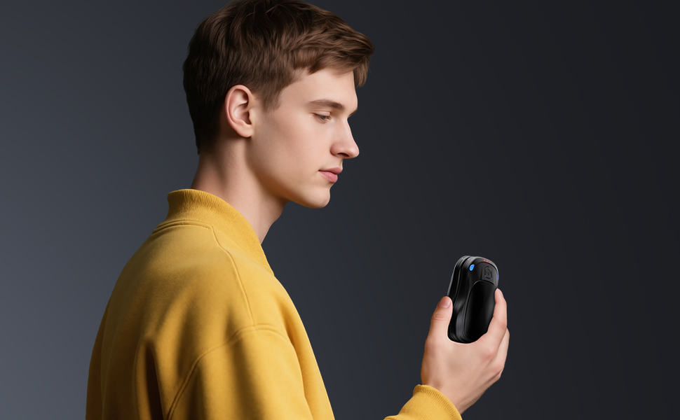 Електричні грілки для рук 2 шт. з AI-чіпами, багаторазові, з магнітним USB-підключенням, 3 режими нагріву, до 24 годин роботи, чорні - подарунок для жінок та чоловіків