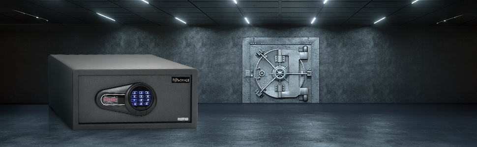 Сейф офісний Tresor COMPACT III, сталевий, чорний, 20x31x20 см, електронний замок, об'єм 25.5 л