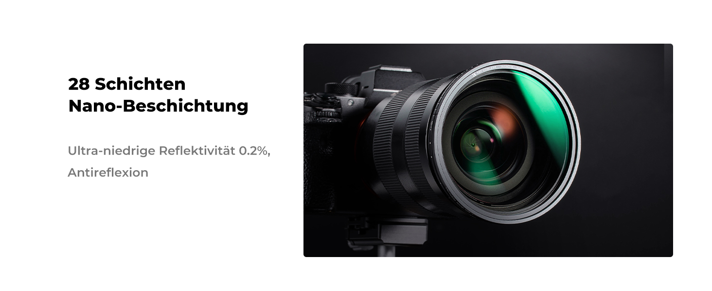 Фільтр ND K&F Concept 82mm Магнітний Змінний Градуйований (ND8-128) з Адаптером, Nano-Xcel