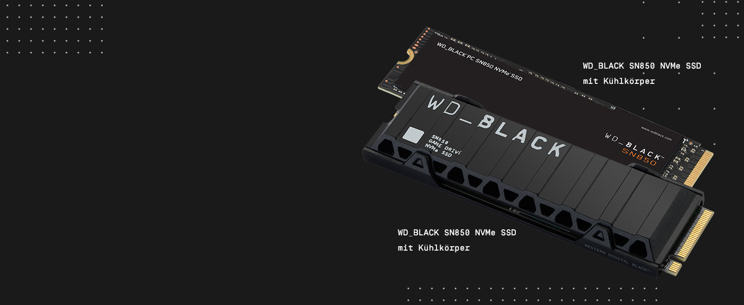SSD WD_BLACK SN750 SE 500GB M.2 2280 PCIe Gen4 NVMe - ігровий накопичувач