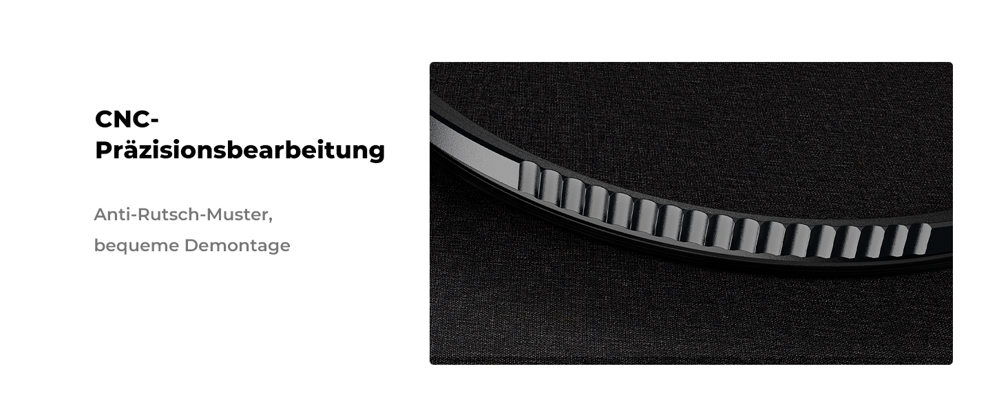 Набір фільтрів K&F Concept Nano X-Serie 58mm: поляризаційний фільтр, UV-фільтр, кришки об'єктива (2 шт.), серветки для чищення (3 шт.)