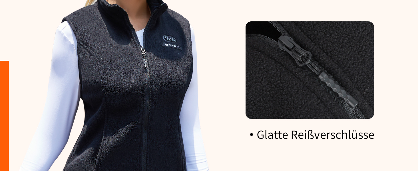 Електрична гріюча жилетка для жінок, чорна, з акумулятором 7.4V 10000mAh, 3 режими нагріву, ідеальний подарунок на Різдво