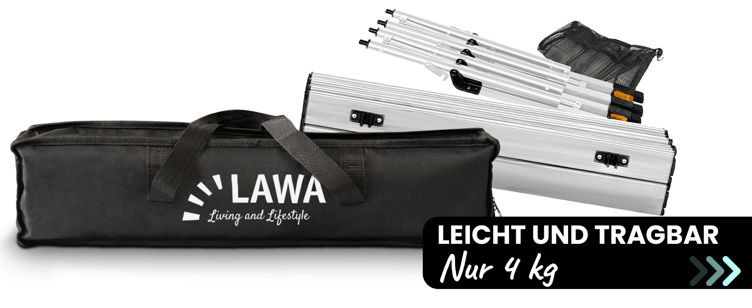 Складаний туристичний столик з регулюванням висоти до 69,5 см, алюміній, для кемпінгу, балкону, 2 особи, легкий, з сумкою