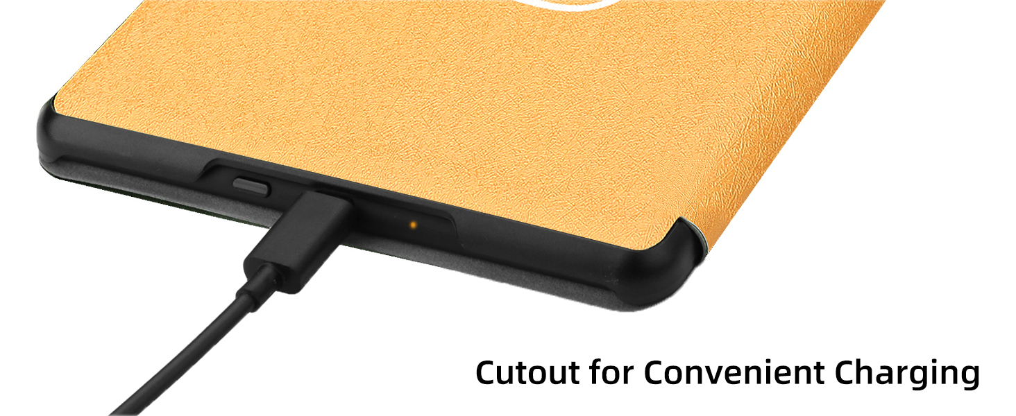 Чохол для Kindle 6' (2024/2022) WALNEW: PU шкіра, авто-сон/пробудження, Smart Cover для Ebook-Reader Kindle 6 дюймів