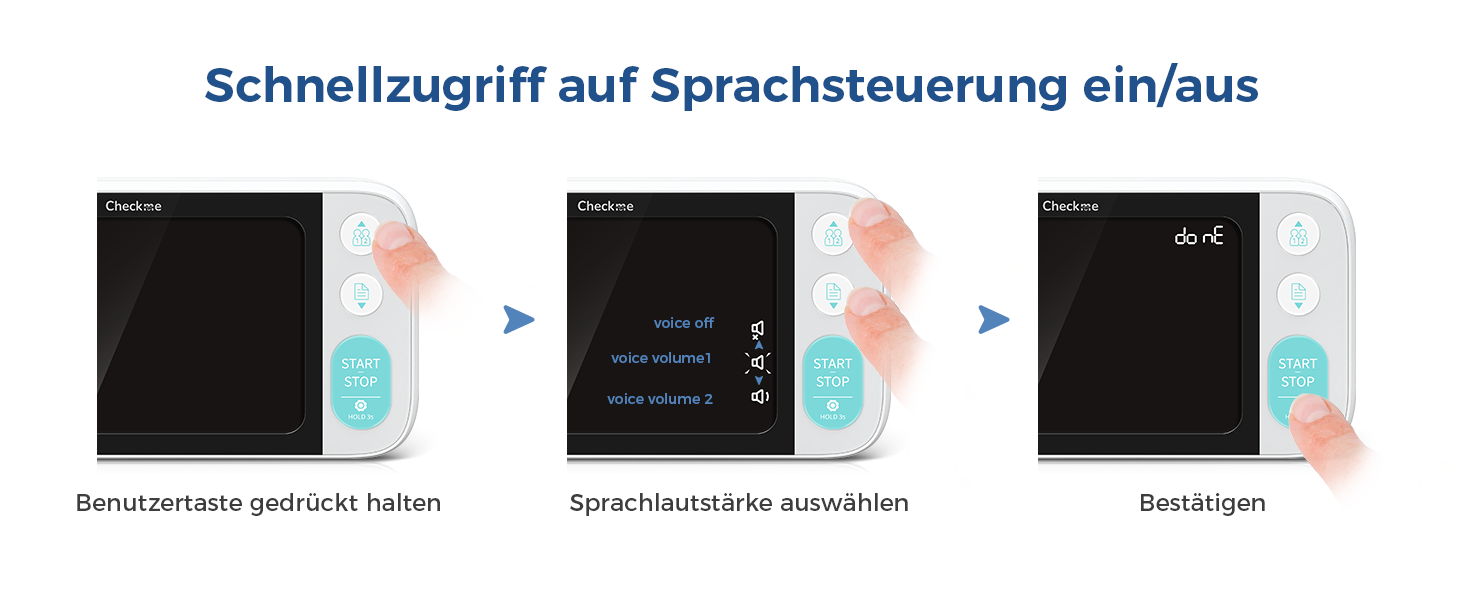 Тонометр на плече CheckMe з великим екраном, Bluetooth, виявлення аритмії, для вагітних та діабетиків, 22-45 см, чорний