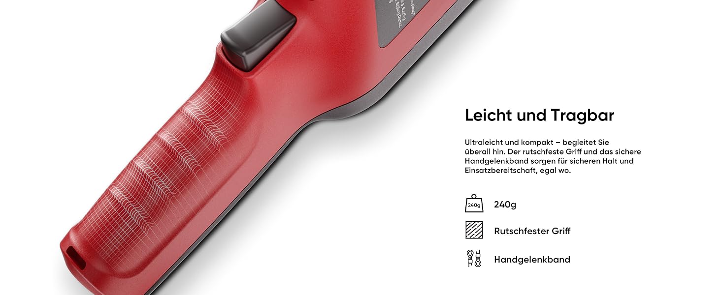 Термометр Eco Lite: діапазон -20°C до 550°C, візуальний дисплей, інфрачервоний датчик, HVAC-інструмент, подвійний режим, 14 годин роботи