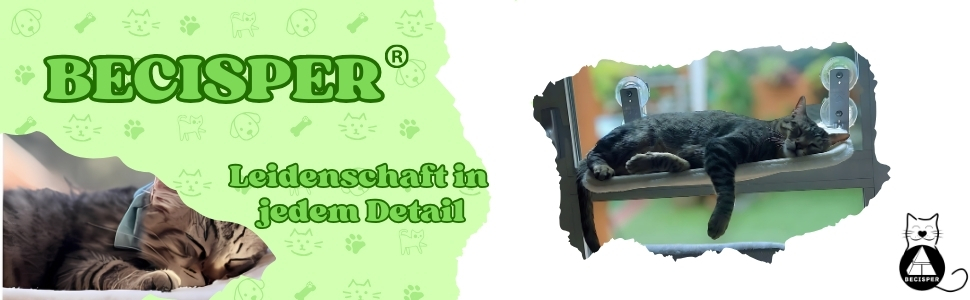 Підвісна гамак для котів на вікно/стіну, ліжко для котів з присосками, без кабелю, з іграшкою. Бежевий, великий