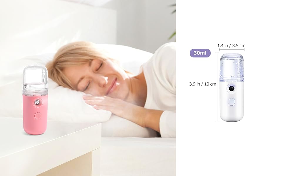 1Pc Humidifier Portable Humidifier Mini Humidifier Spray Humidifier Humidifier Diffuser Bag Student White Humidifier Humidifier