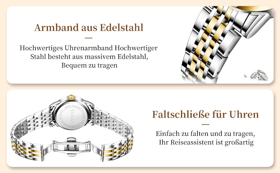 Жіночі годинники з арабськими цифрами, маленьке циферблат, Easy Read, дата, з нержавіючої сталі, водонепроникні, Reloj para Mujer (8102g)